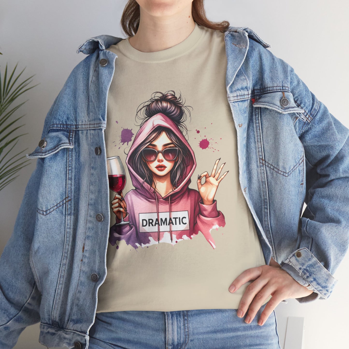 Dramatic Wine Lover Tee
