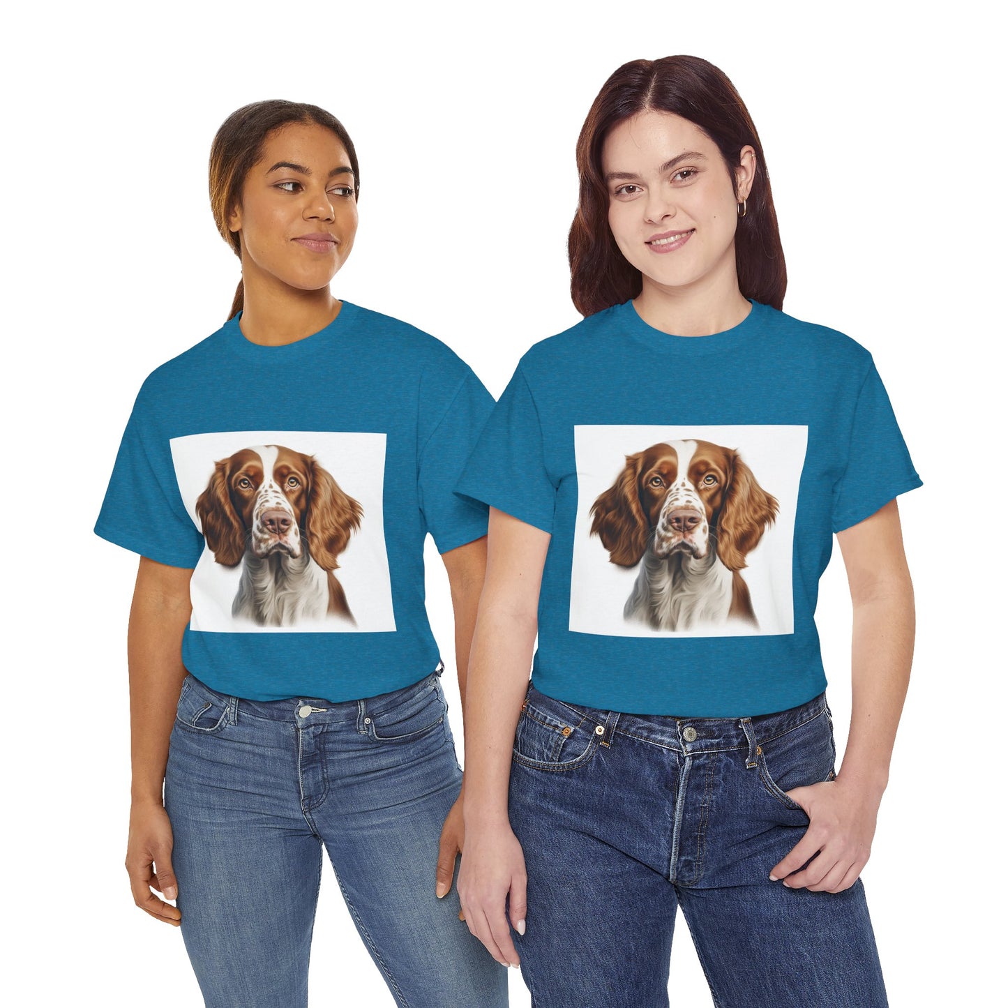 Dog Lover Unisex Tee with Vibrant Design - Ideal for Casual Outings and Gifting