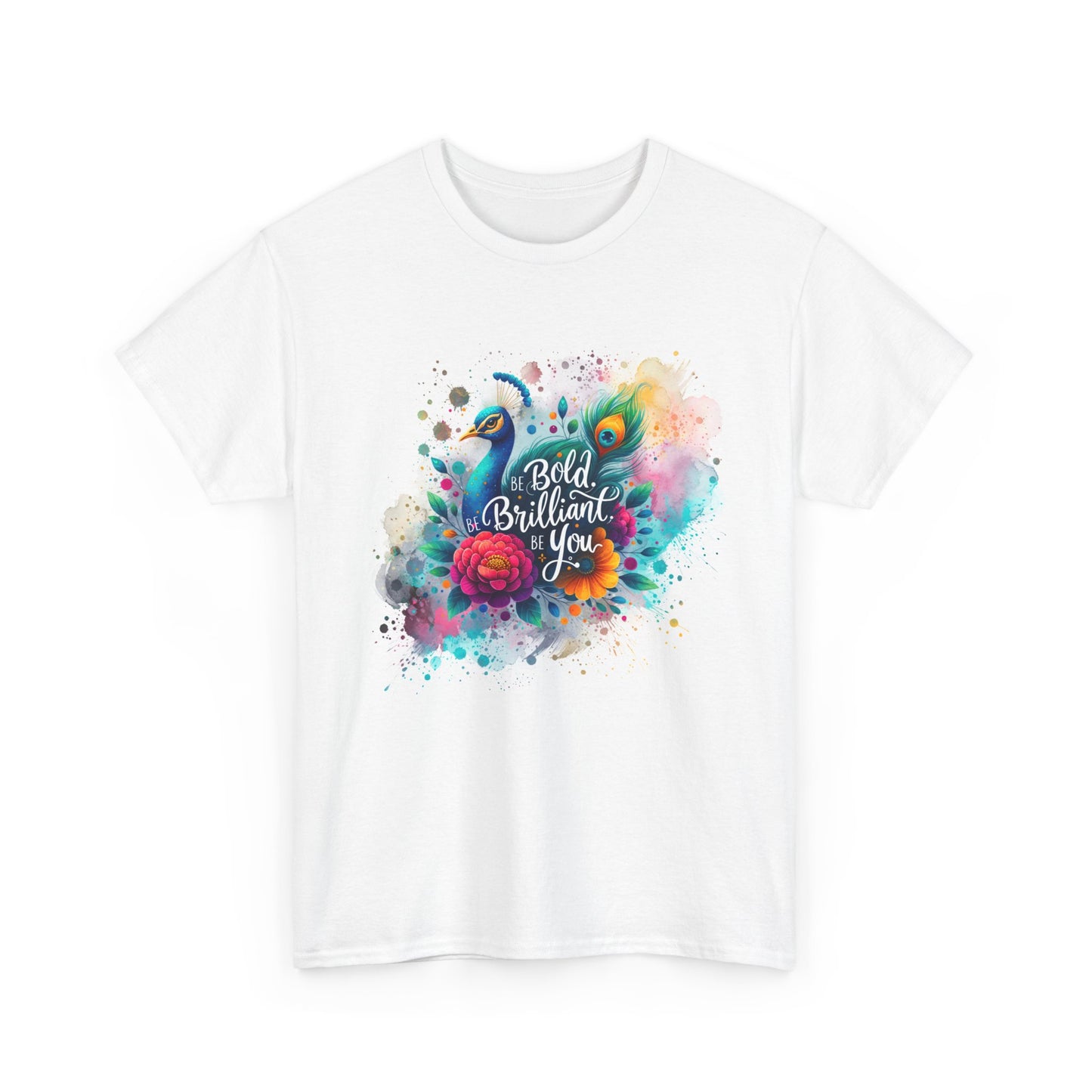 Colorful Floral Unisex Tee - Bold & Brilliant You Design
