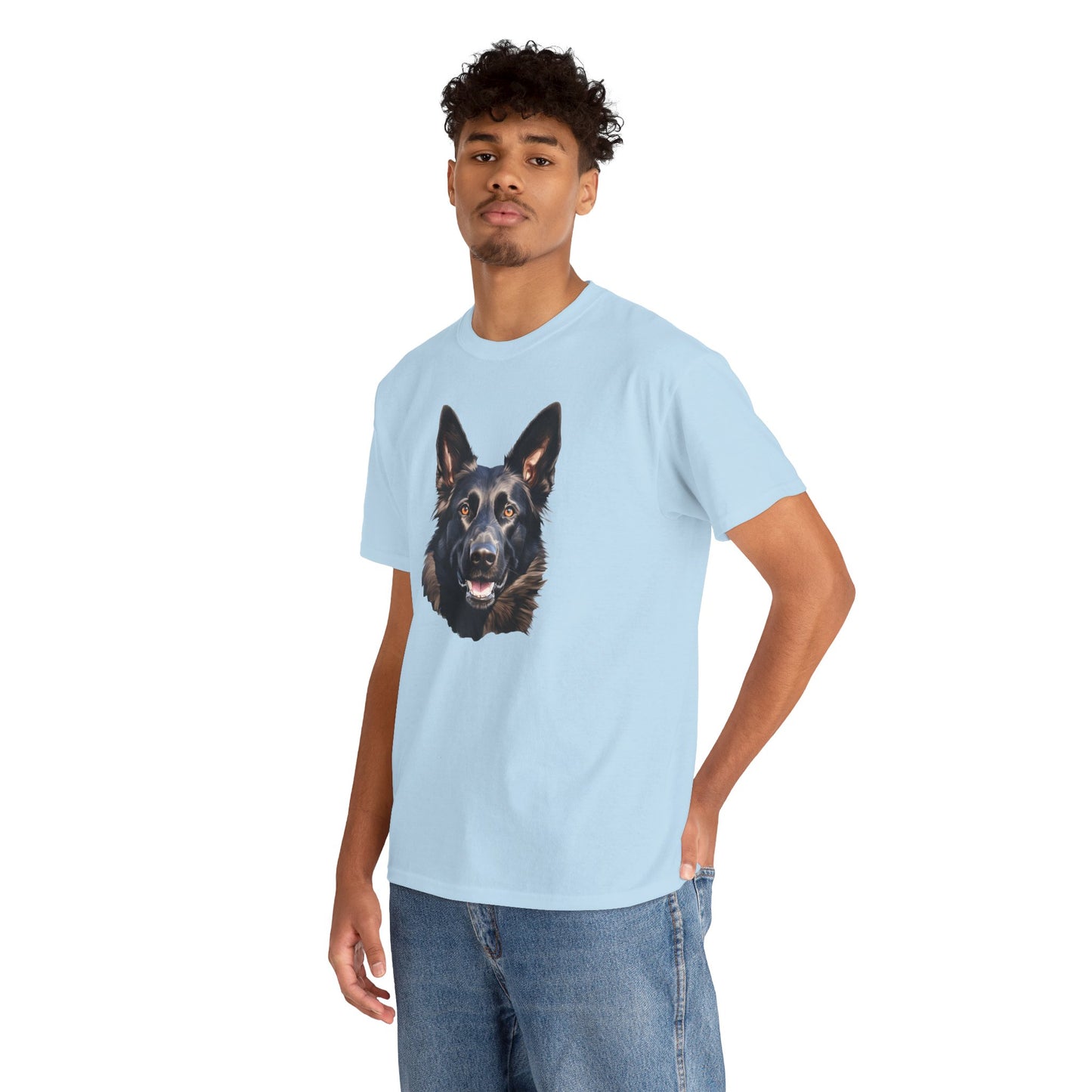 Dog Lover Unisex Tee with Vibrant Design - Ideal for Casual Outings and Gifting