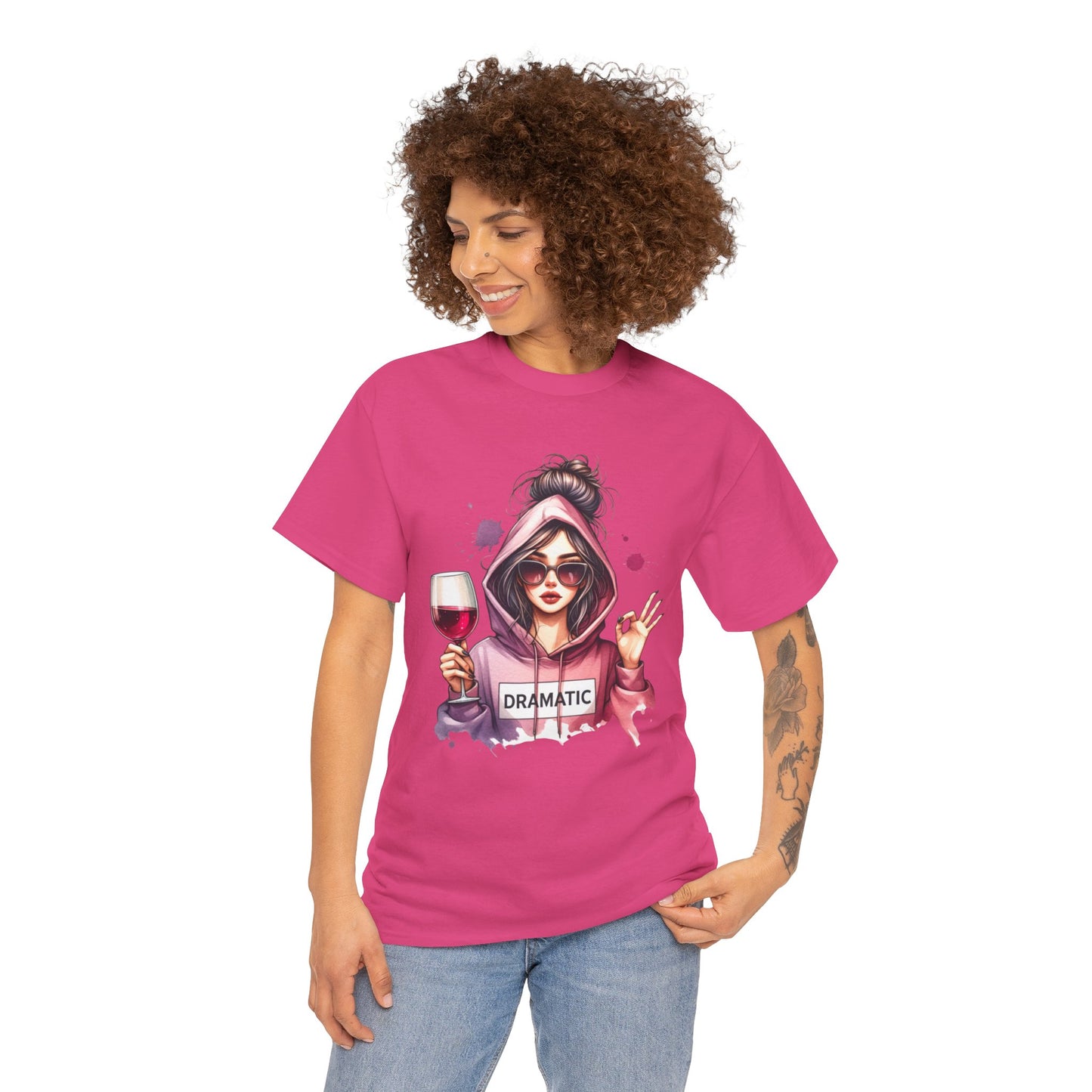 Dramatic Wine Lover Tee
