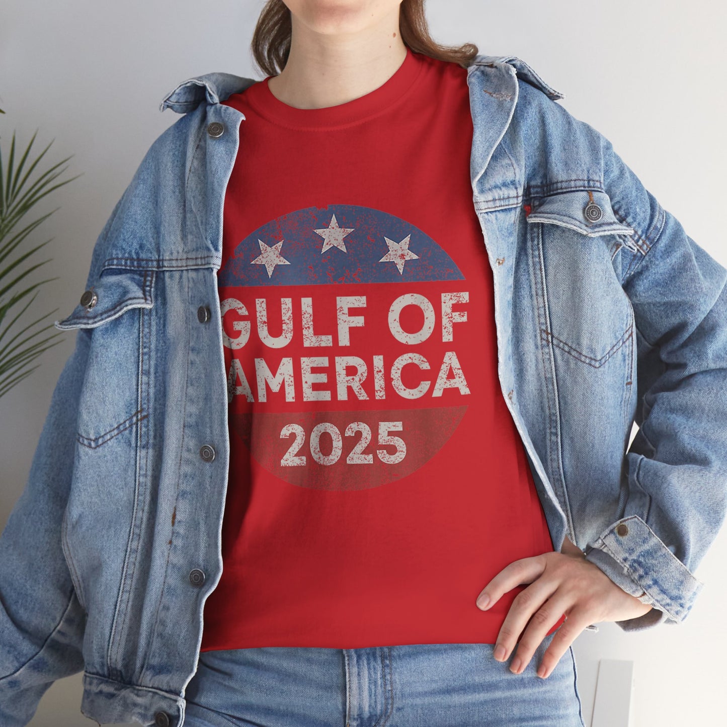 "Gulf of America" Unisex Heavy Cotton Tee - Celebrate American Pride & Everyday Comfort