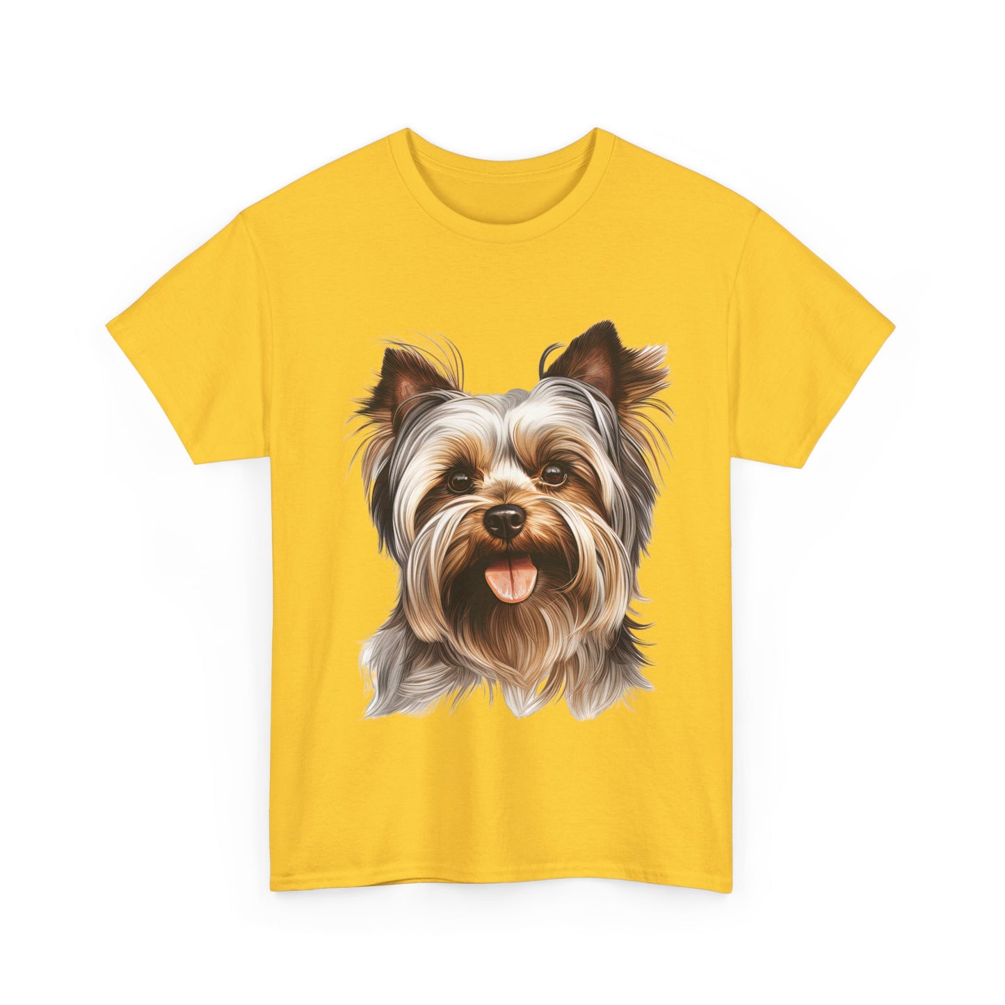 Dog Lover Unisex Tee with Vibrant Design - Ideal for Casual Outings and Gifting Yorkshire Terrier