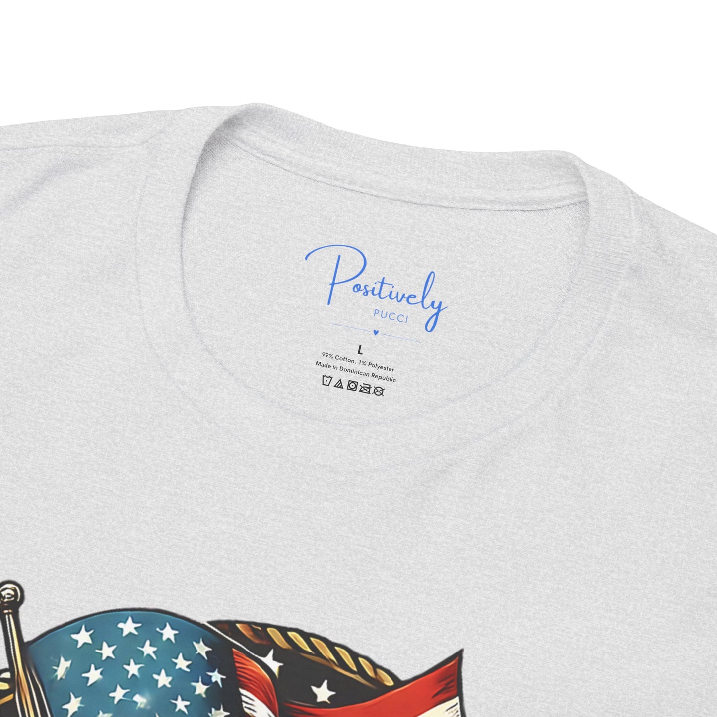Heavy Cotton Tee "Gulf of America"  Unisex  - Vintage Patriotic Graphic T-Shirt Men's