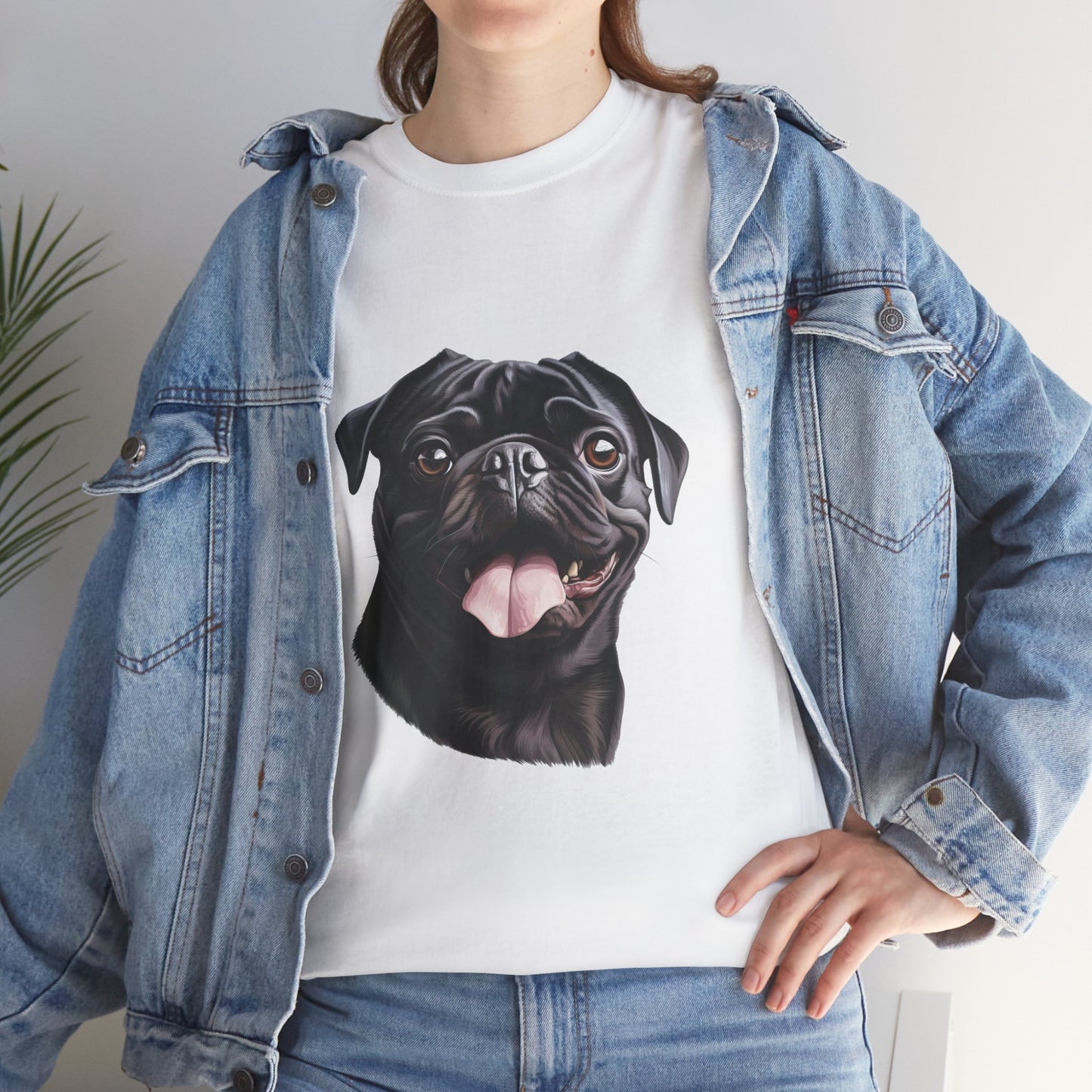 Dog Lover Unisex Tee with Vibrant Design - Ideal for Casual Outings and Gifting
