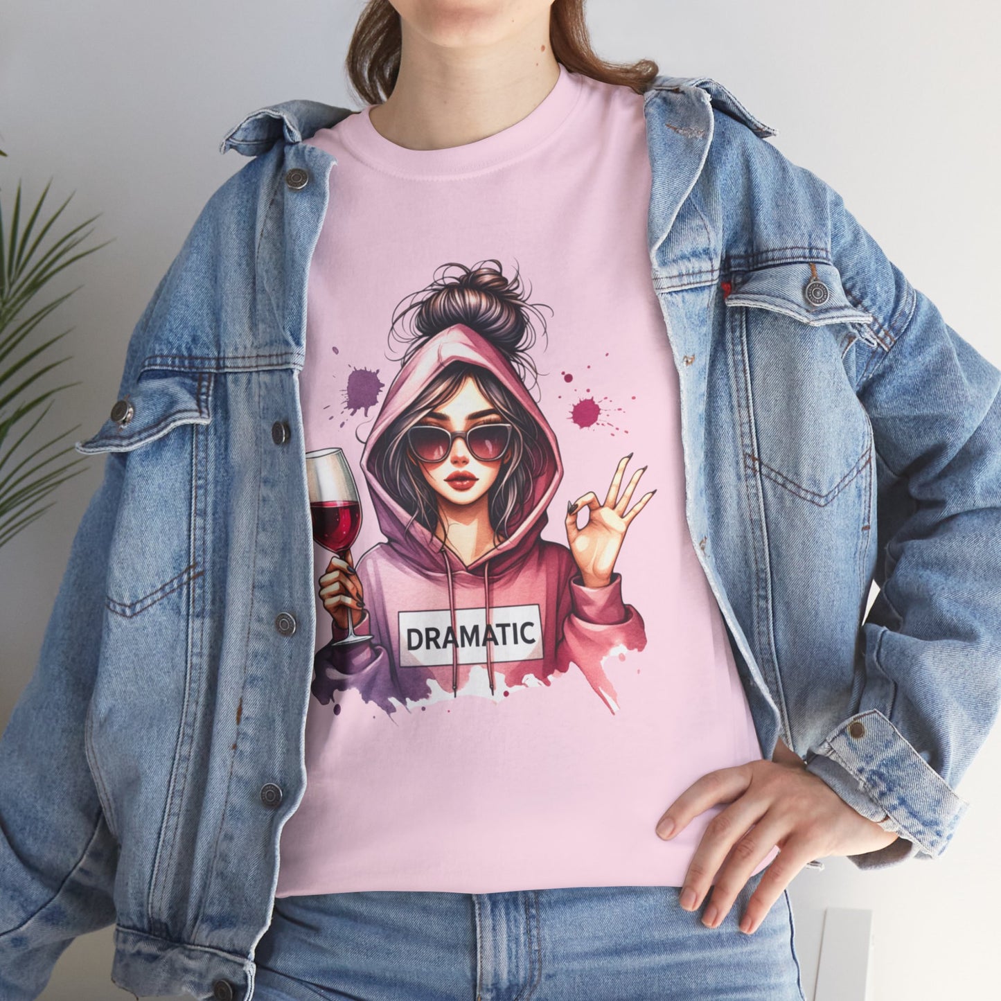 Dramatic Wine Lover Tee