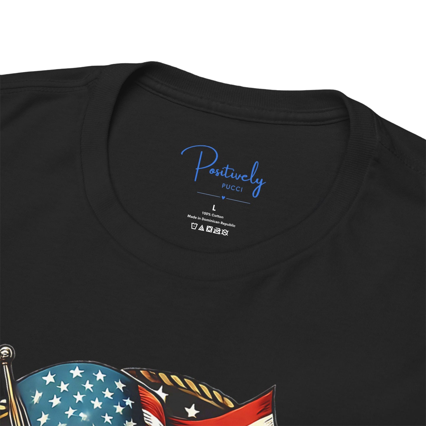 Heavy Cotton Tee "Gulf of America"  Unisex  - Vintage Patriotic Graphic T-Shirt