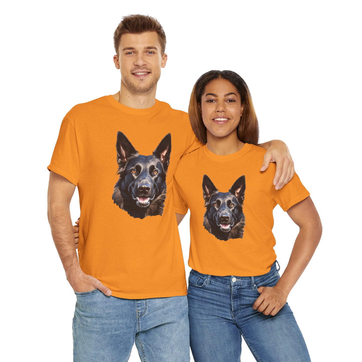 Dog Lover Unisex Tee with Vibrant Design - Ideal for Casual Outings and Gifting