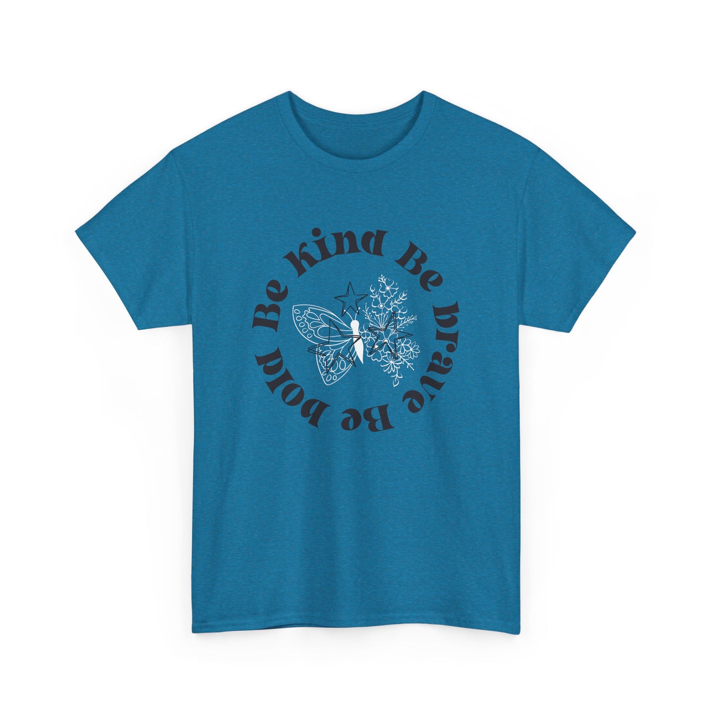 Be Kind Unisex Heavy Cotton Tee - Comfortable, Positive Vibes Apparel
