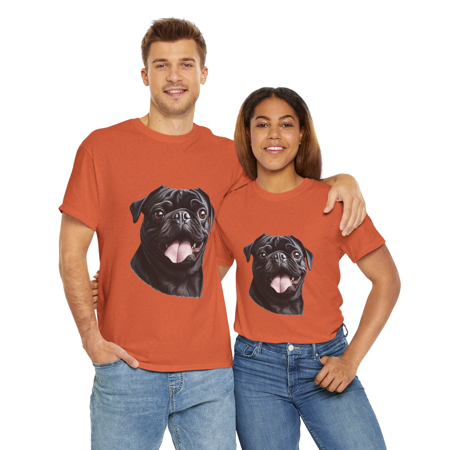 Dog Lover Unisex Tee with Vibrant Design - Ideal for Casual Outings and Gifting