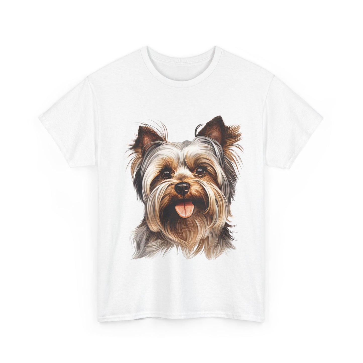 Dog Lover Unisex Tee with Vibrant Design - Ideal for Casual Outings and Gifting Yorkshire Terrier