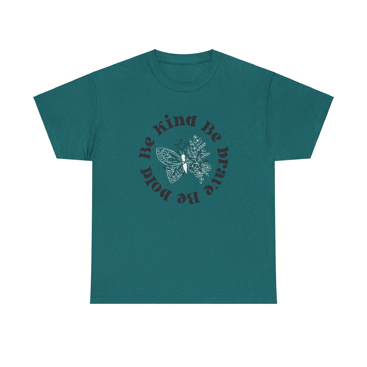 Be Kind Unisex Heavy Cotton Tee - Comfortable, Positive Vibes Apparel