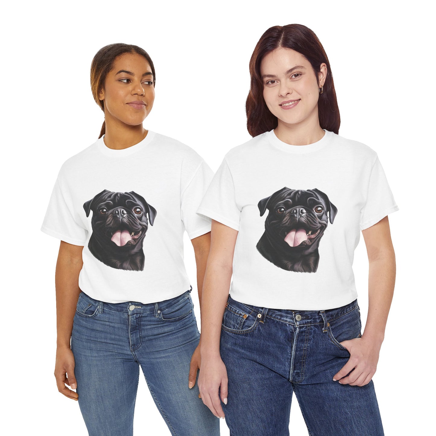 Dog Lover Unisex Tee with Vibrant Design - Ideal for Casual Outings and Gifting