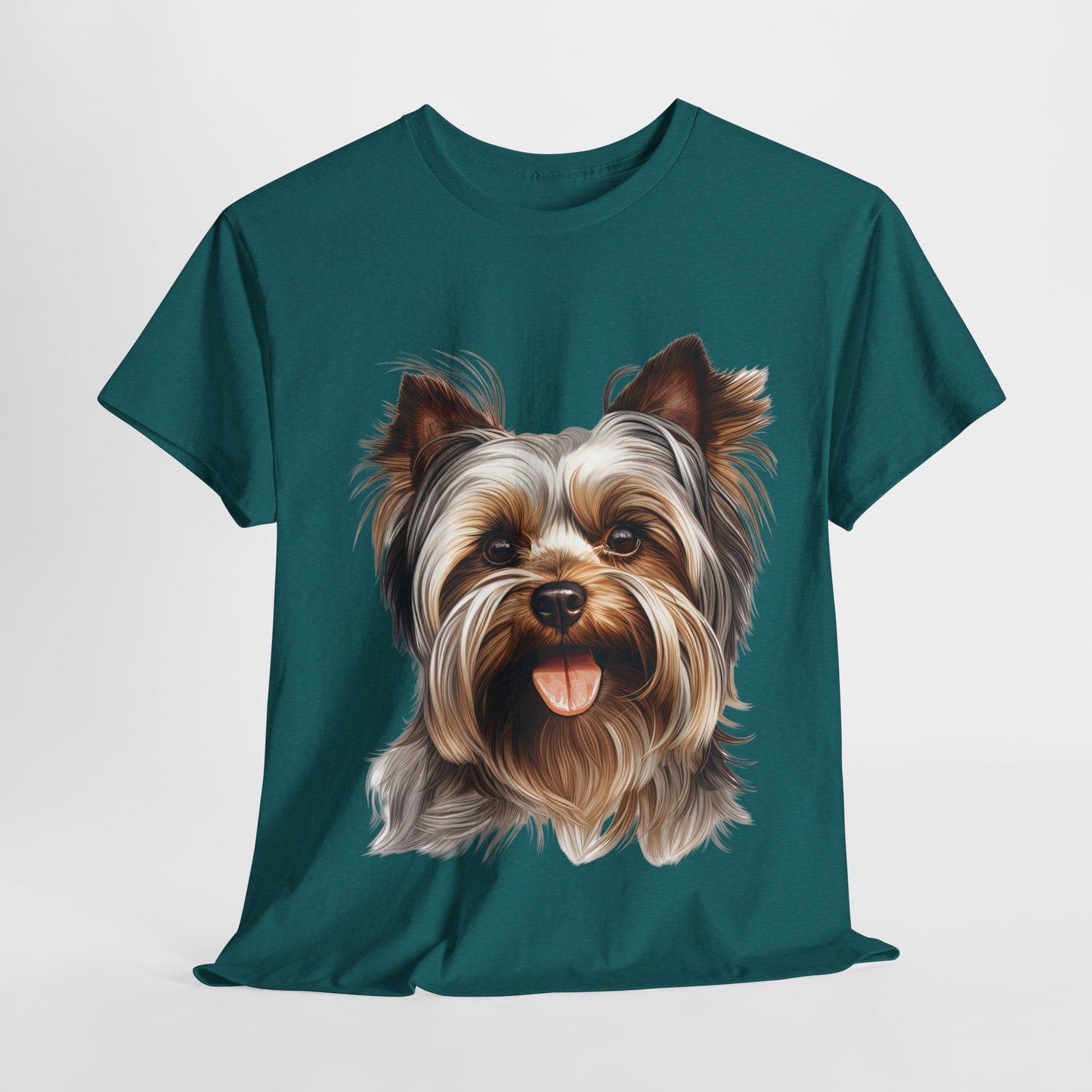 Dog Lover Unisex Tee with Vibrant Design - Ideal for Casual Outings and Gifting Yorkshire Terrier