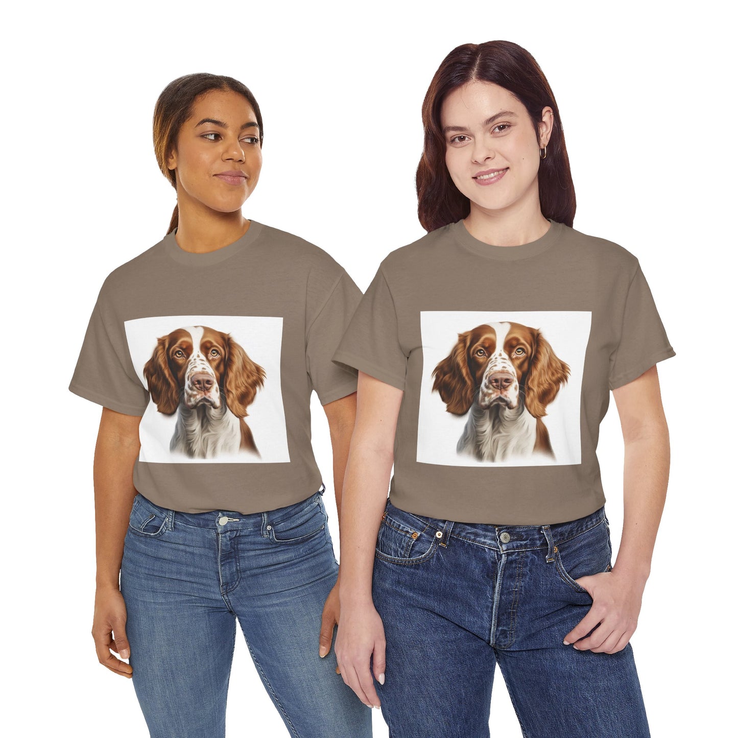 Dog Lover Unisex Tee with Vibrant Design - Ideal for Casual Outings and Gifting