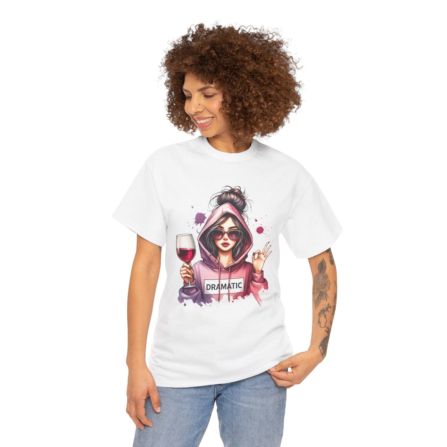Dramatic Wine Lover Tee