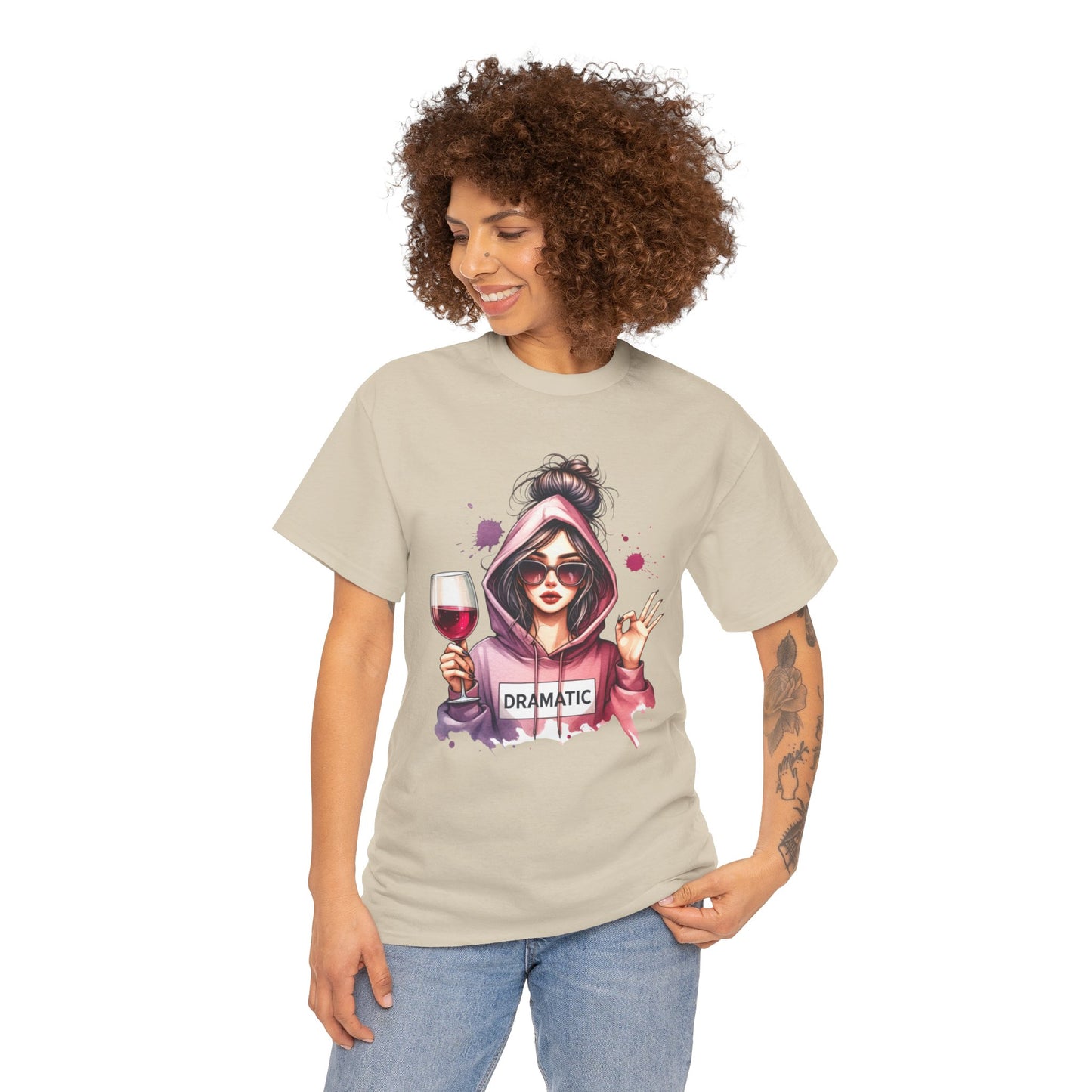 Dramatic Wine Lover Tee