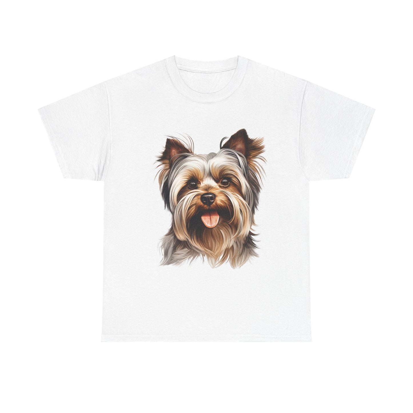 Dog Lover Unisex Tee with Vibrant Design - Ideal for Casual Outings and Gifting Yorkshire Terrier