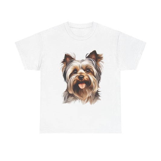 Dog Lover Unisex Tee with Vibrant Design - Ideal for Casual Outings and Gifting Yorkshire Terrier