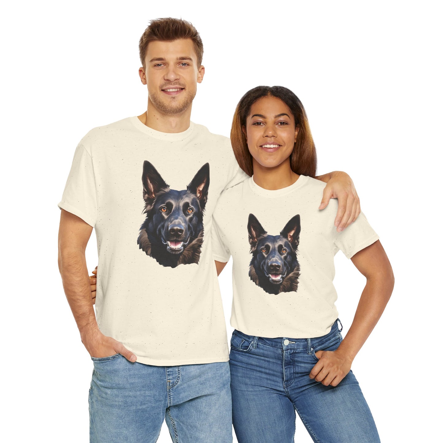 Dog Lover Unisex Tee with Vibrant Design - Ideal for Casual Outings and Gifting