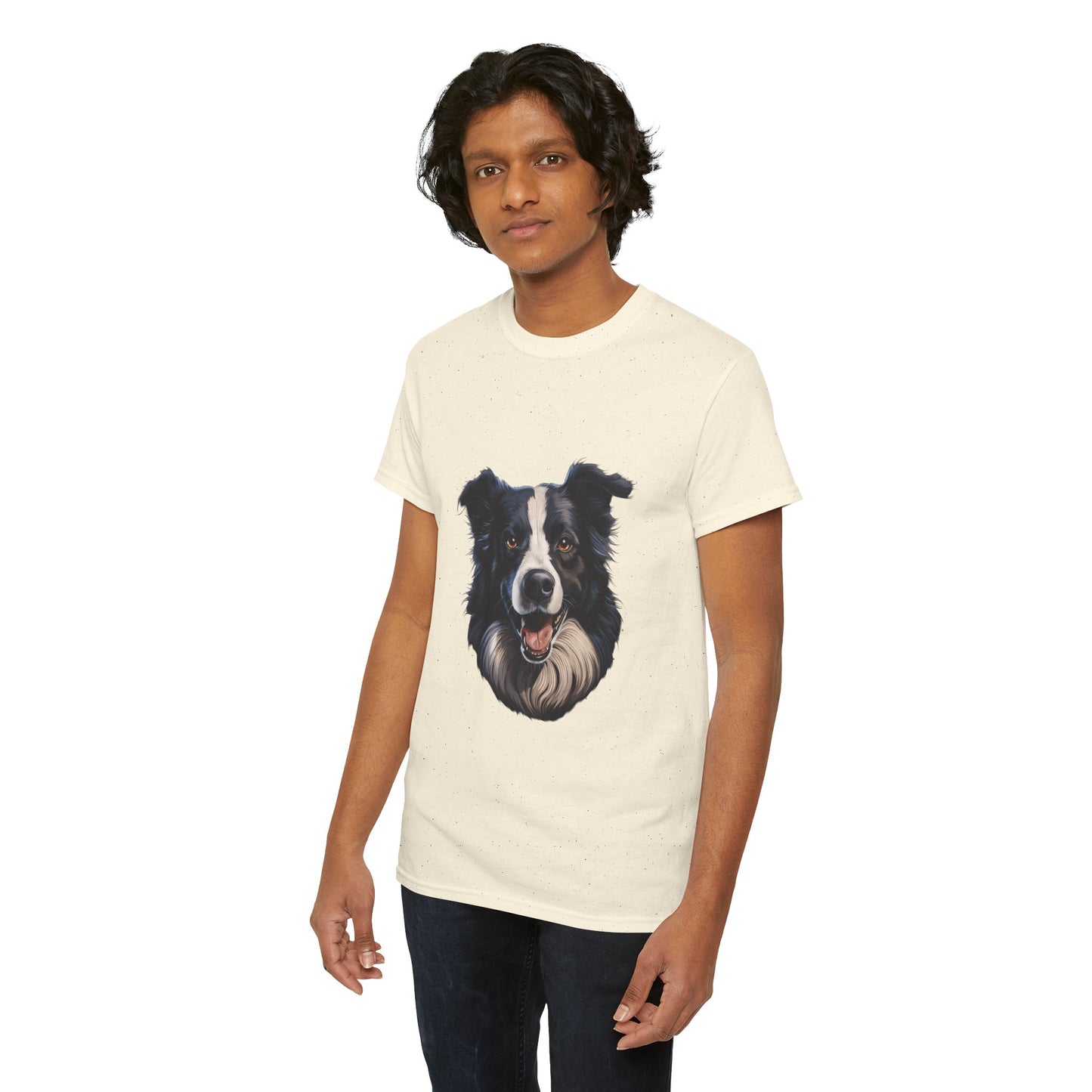 Dog Lover Unisex Tee with Vibrant Design - Ideal for Casual Outings and Gifting