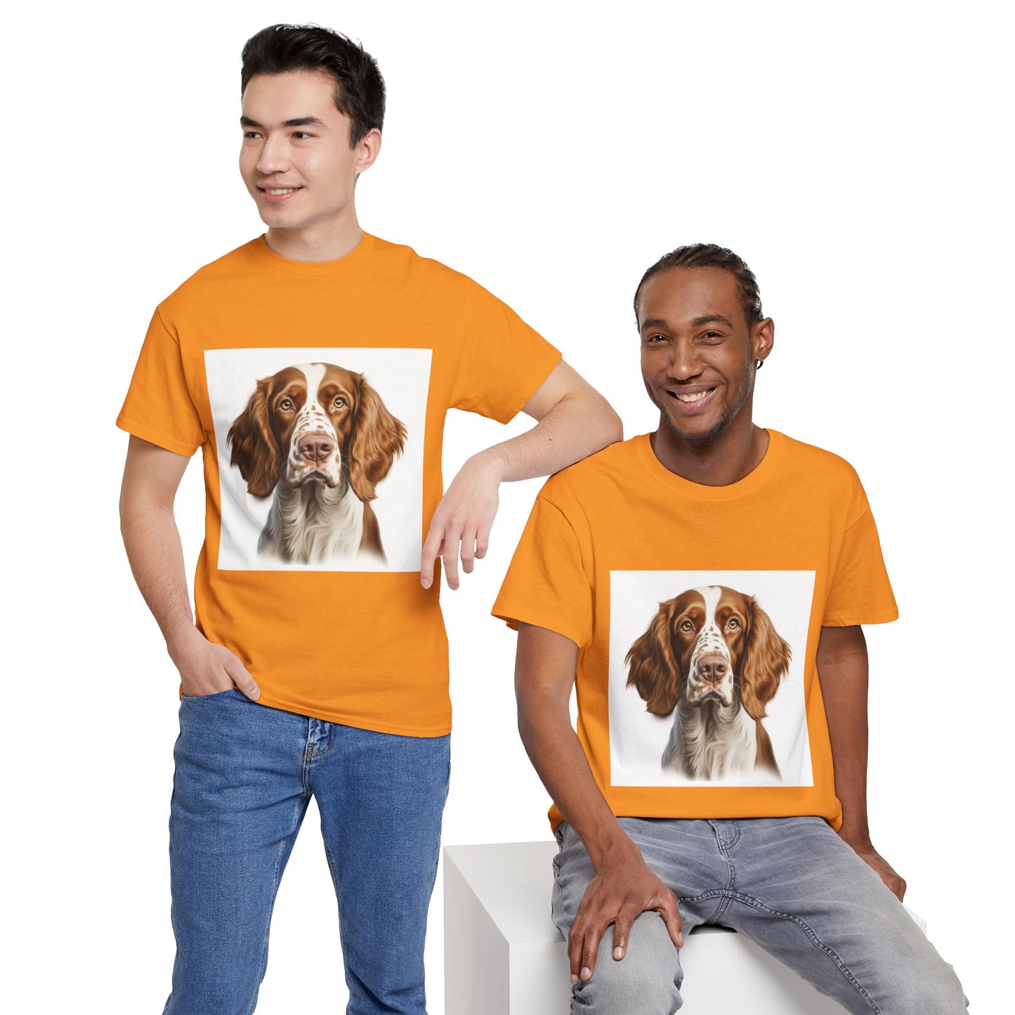 Dog Lover Unisex Tee with Vibrant Design - Ideal for Casual Outings and Gifting