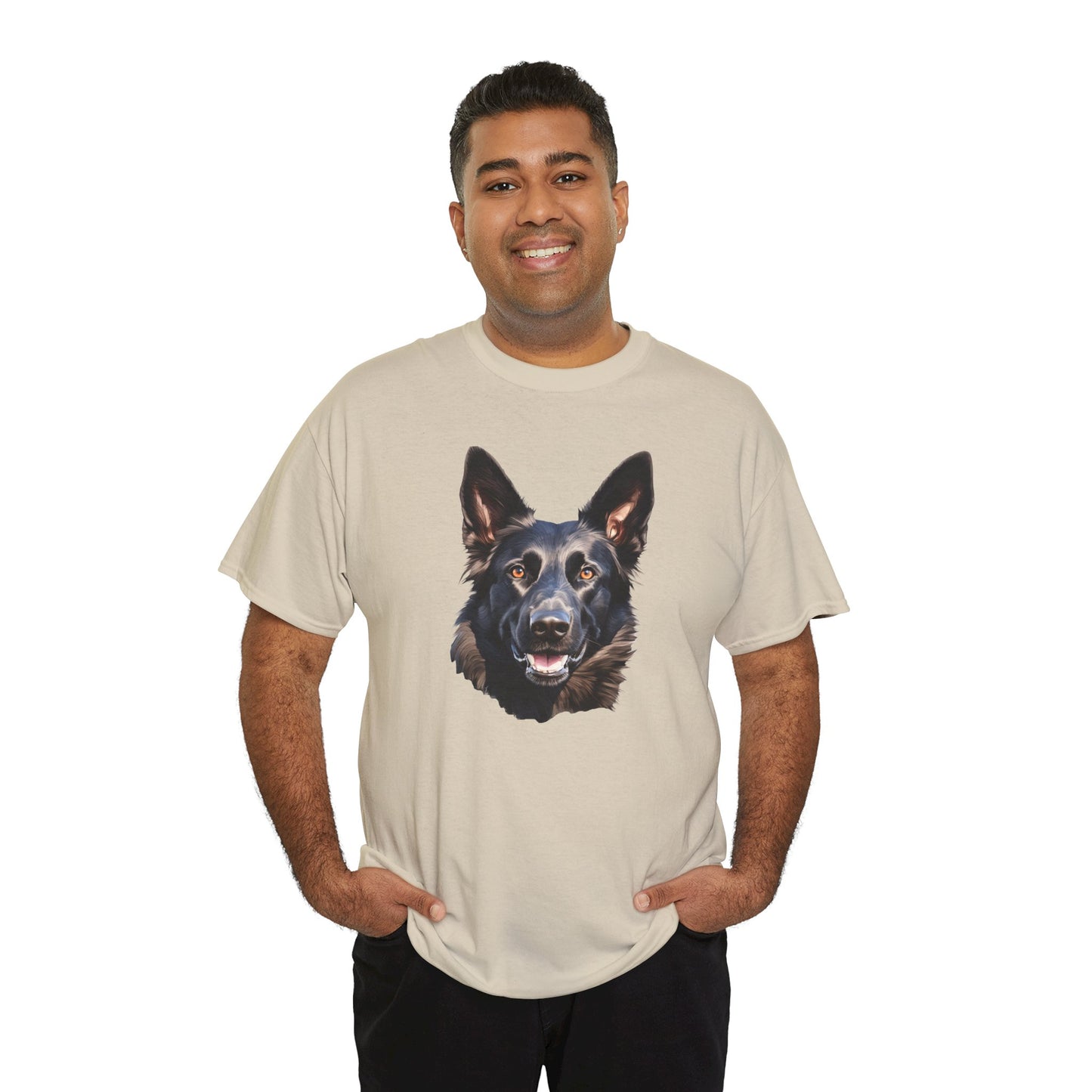 Dog Lover Unisex Tee with Vibrant Design - Ideal for Casual Outings and Gifting