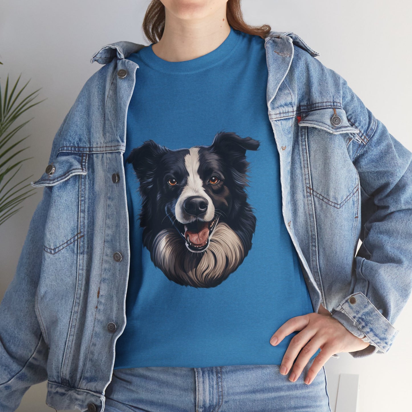 Dog Lover Unisex Tee with Vibrant Design - Ideal for Casual Outings and Gifting