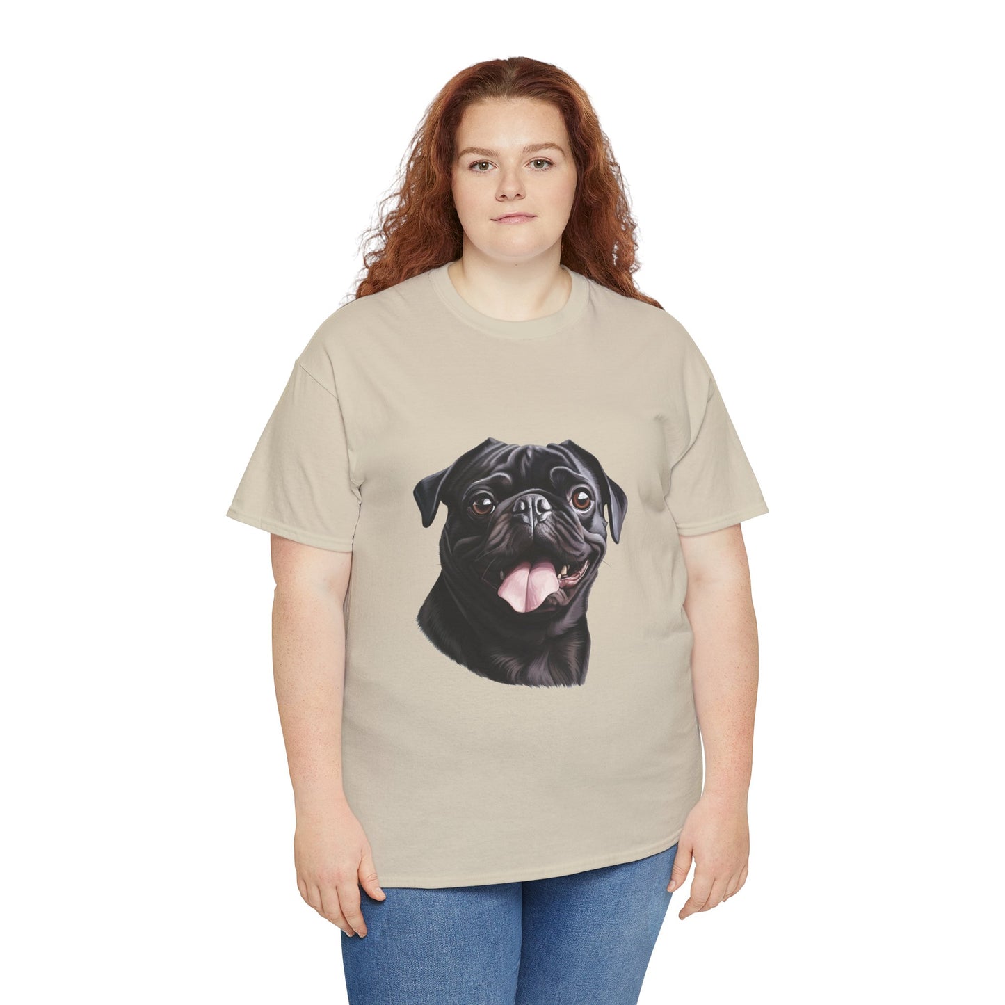 Dog Lover Unisex Tee with Vibrant Design - Ideal for Casual Outings and Gifting