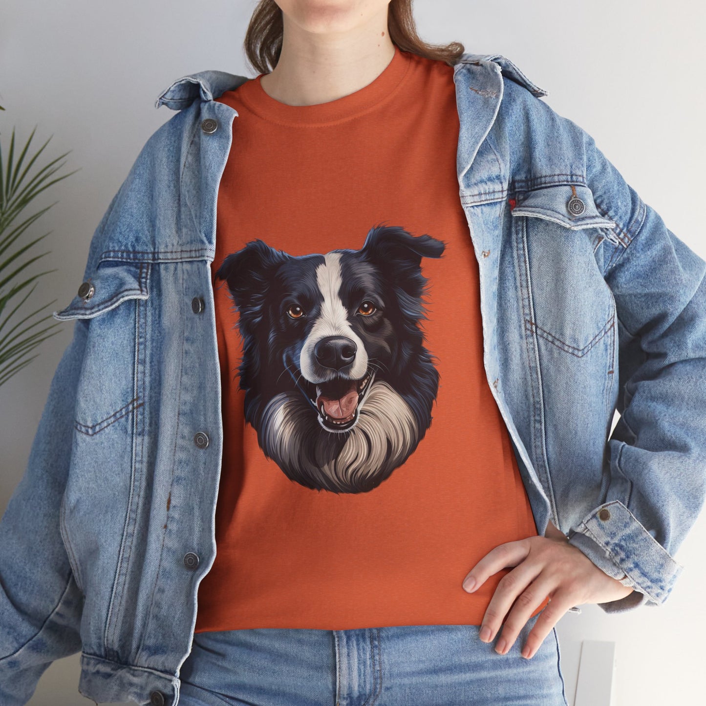 Dog Lover Unisex Tee with Vibrant Design - Ideal for Casual Outings and Gifting