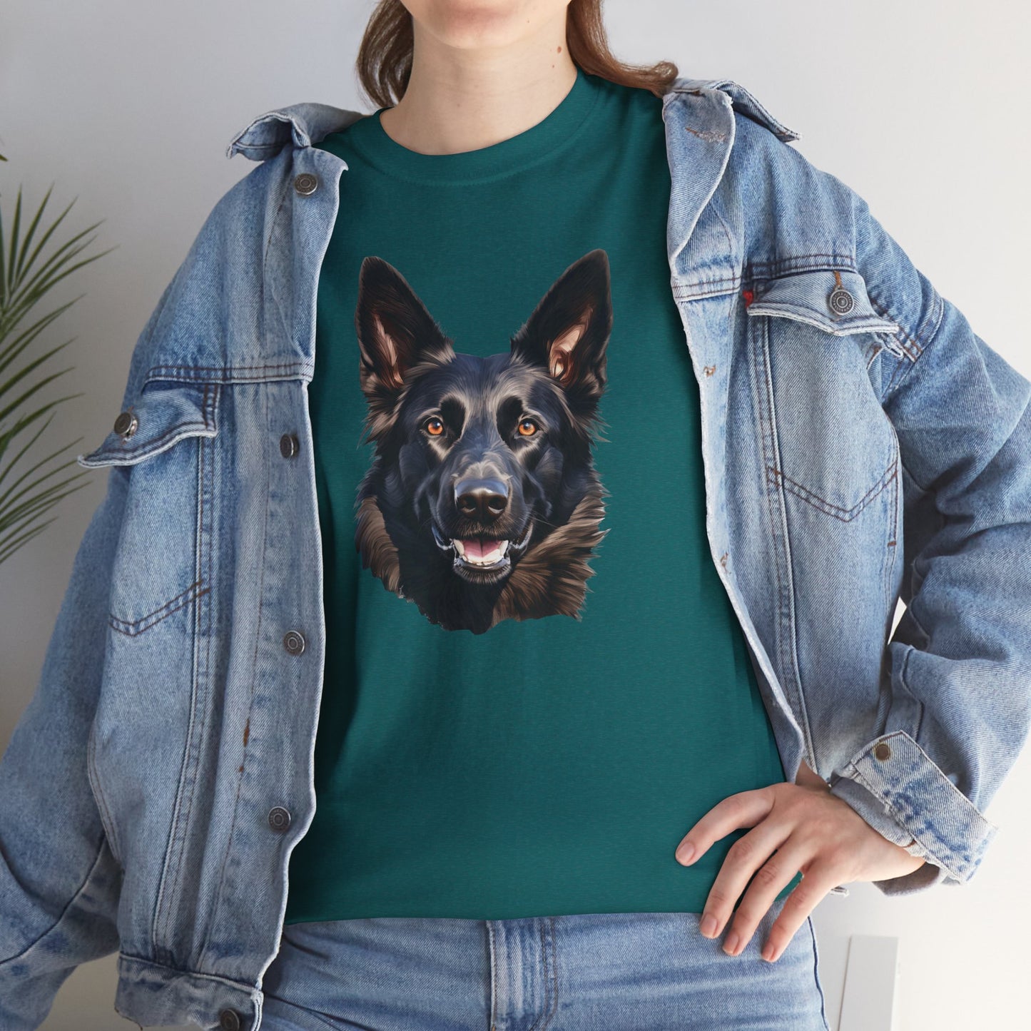 Dog Lover Unisex Tee with Vibrant Design - Ideal for Casual Outings and Gifting