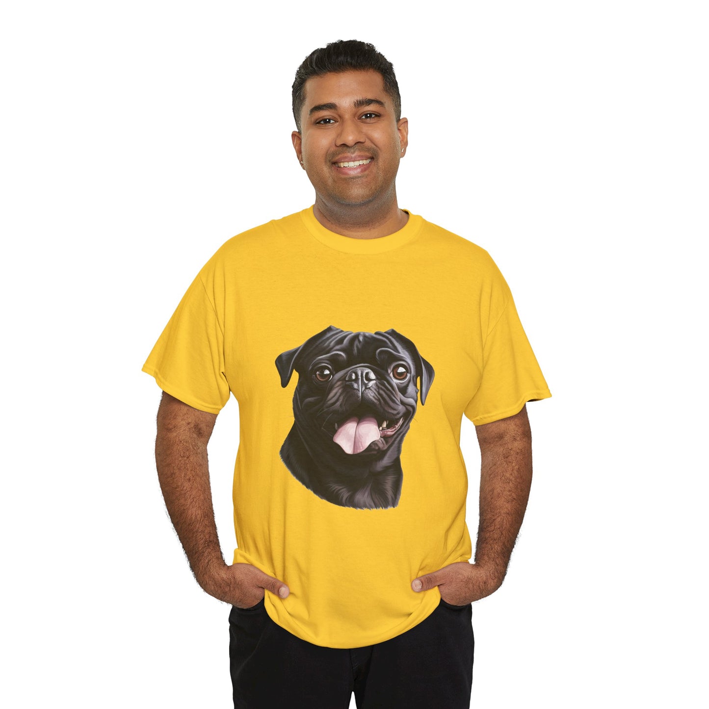 Dog Lover Unisex Tee with Vibrant Design - Ideal for Casual Outings and Gifting