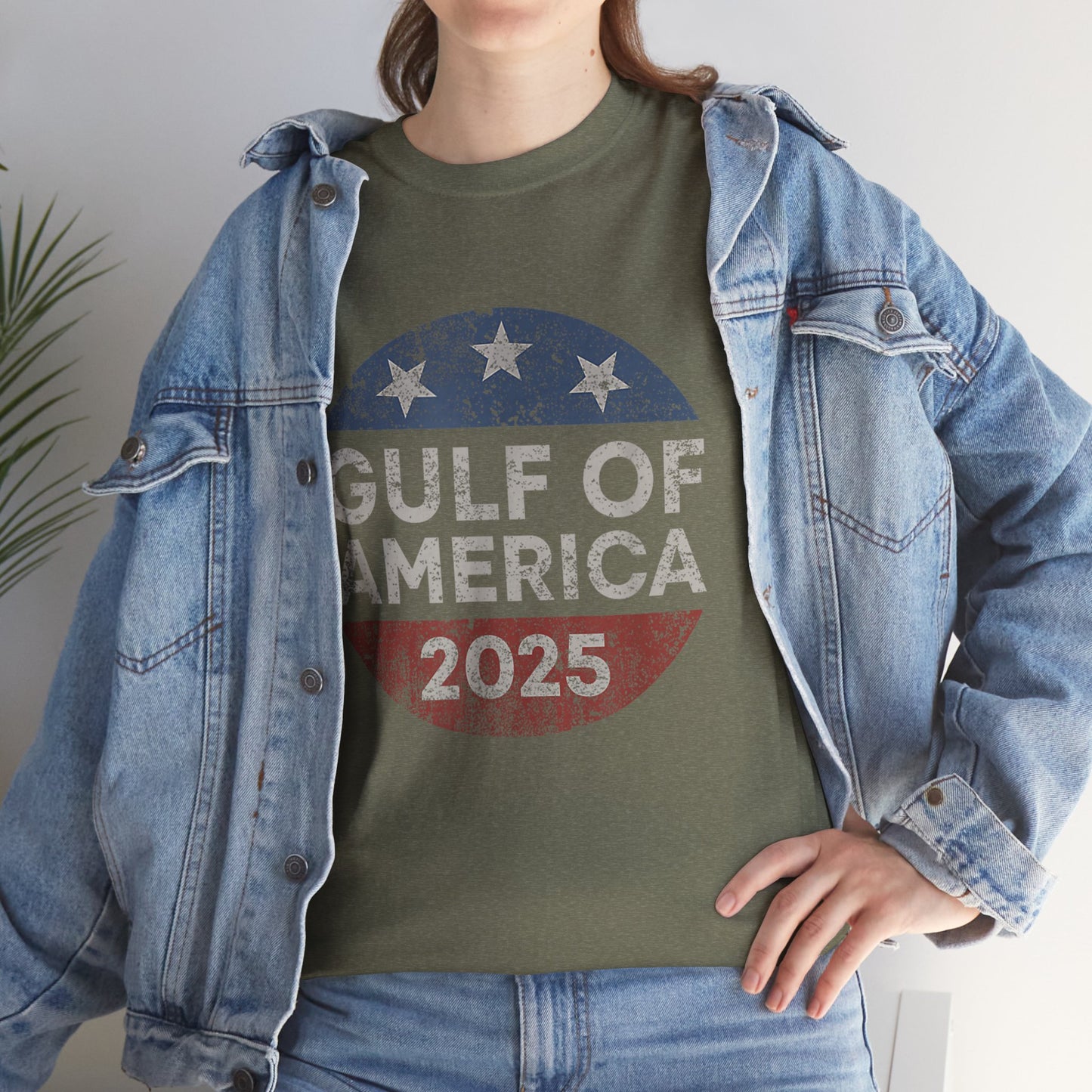 "Gulf of America" Unisex Heavy Cotton Tee - Celebrate American Pride & Everyday Comfort