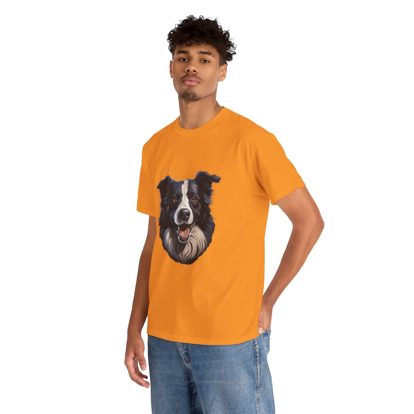 Dog Lover Unisex Tee with Vibrant Design - Ideal for Casual Outings and Gifting