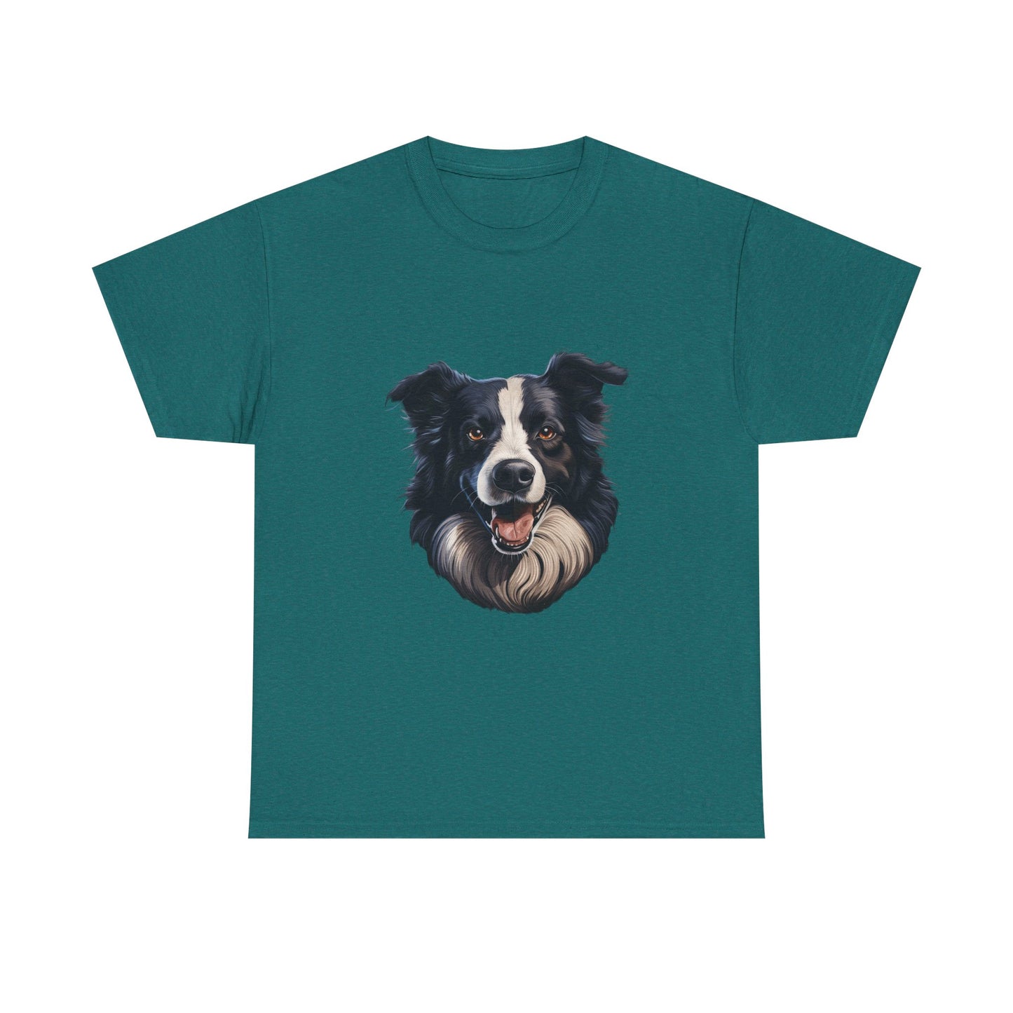 Dog Lover Unisex Tee with Vibrant Design - Ideal for Casual Outings and Gifting