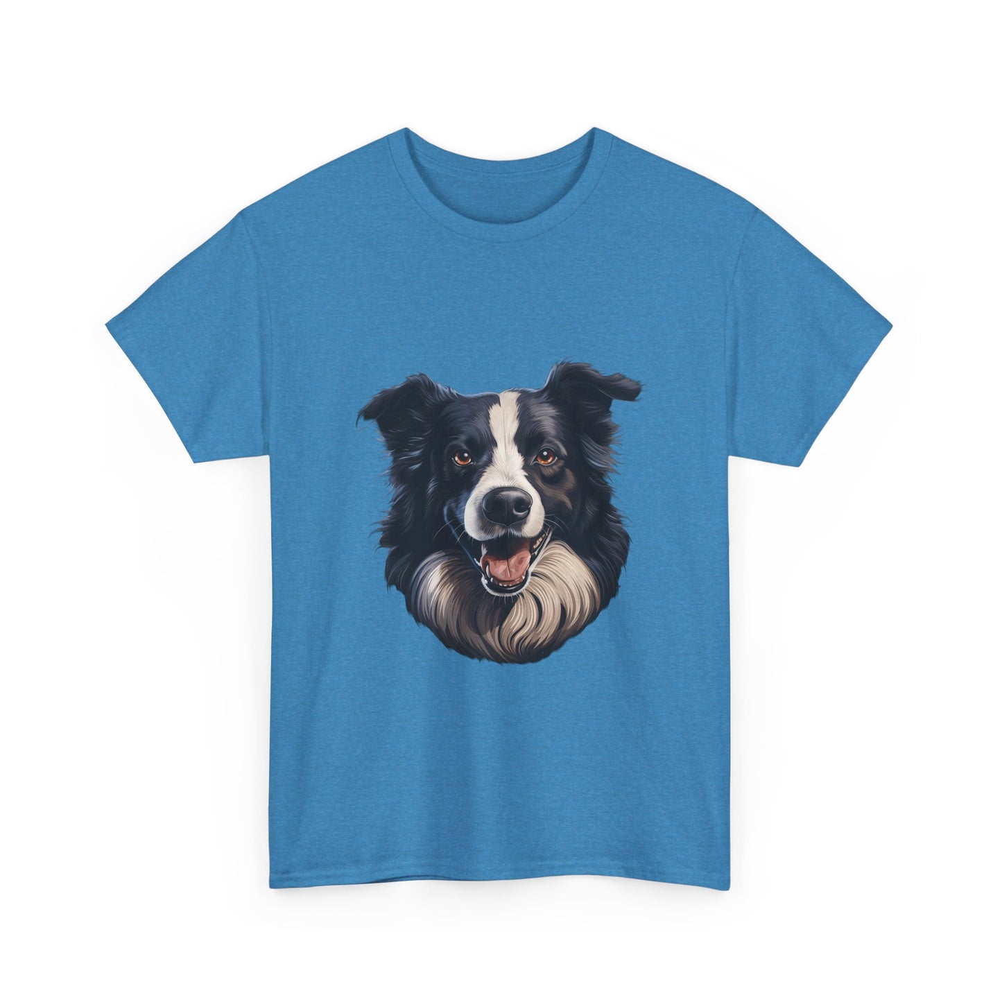 Dog Lover Unisex Tee with Vibrant Design - Ideal for Casual Outings and Gifting