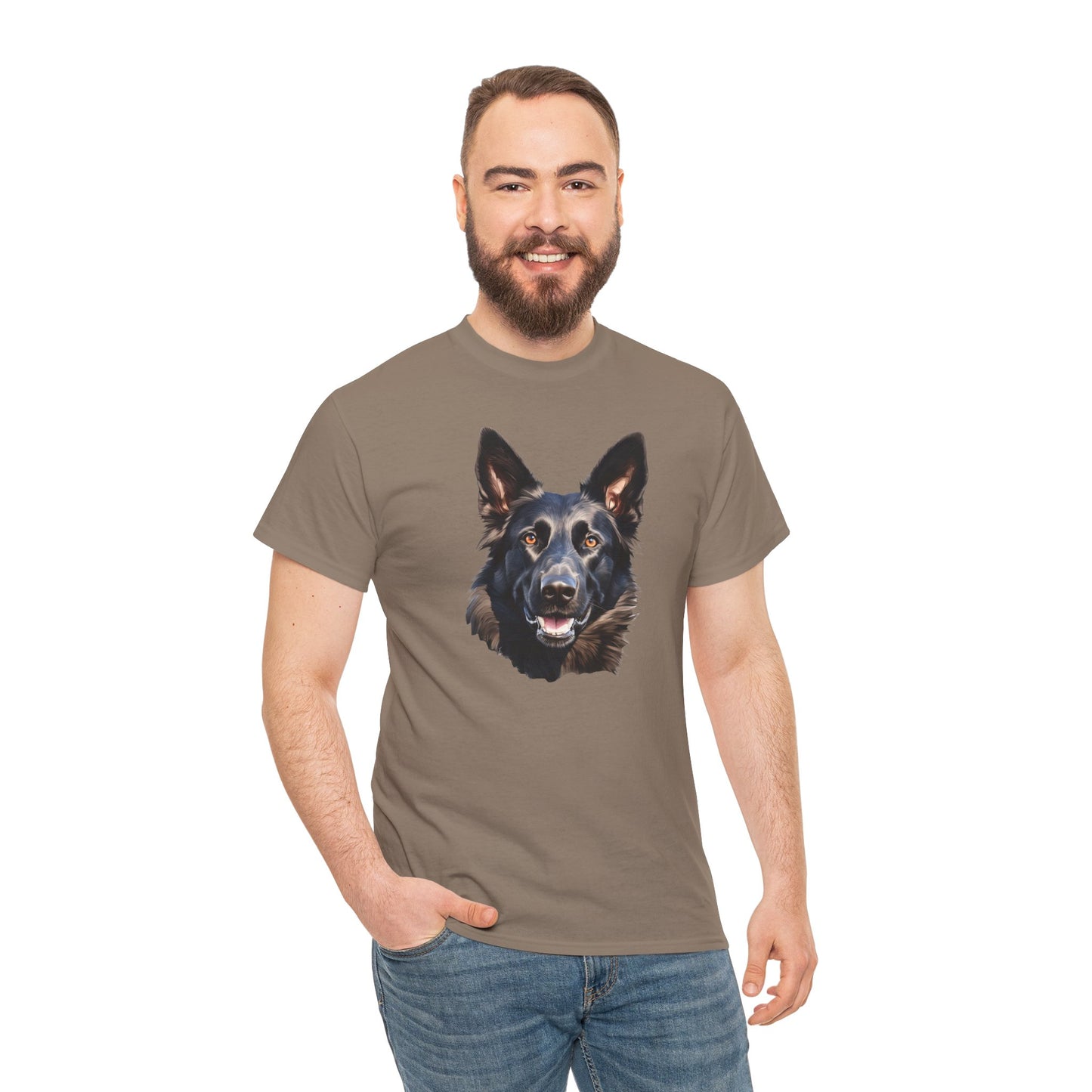 Dog Lover Unisex Tee with Vibrant Design - Ideal for Casual Outings and Gifting
