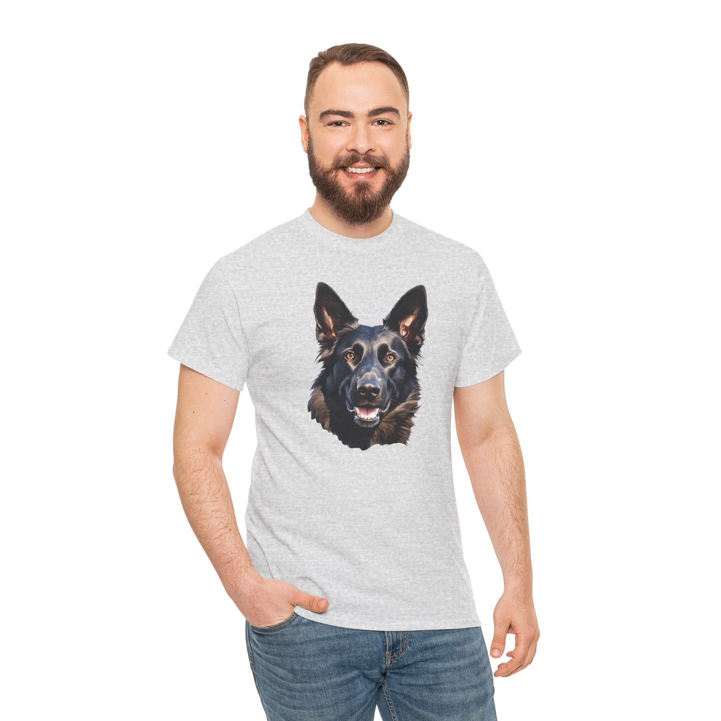 Dog Lover Unisex Tee with Vibrant Design - Ideal for Casual Outings and Gifting