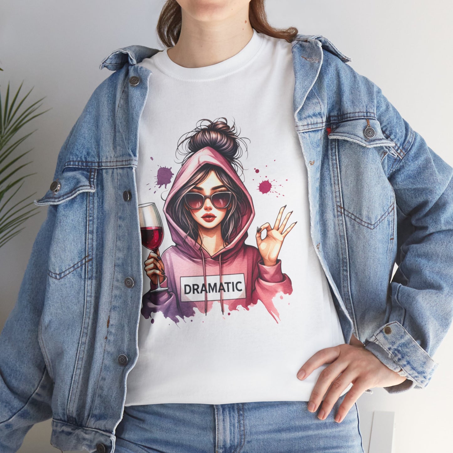 Dramatic Wine Lover Tee