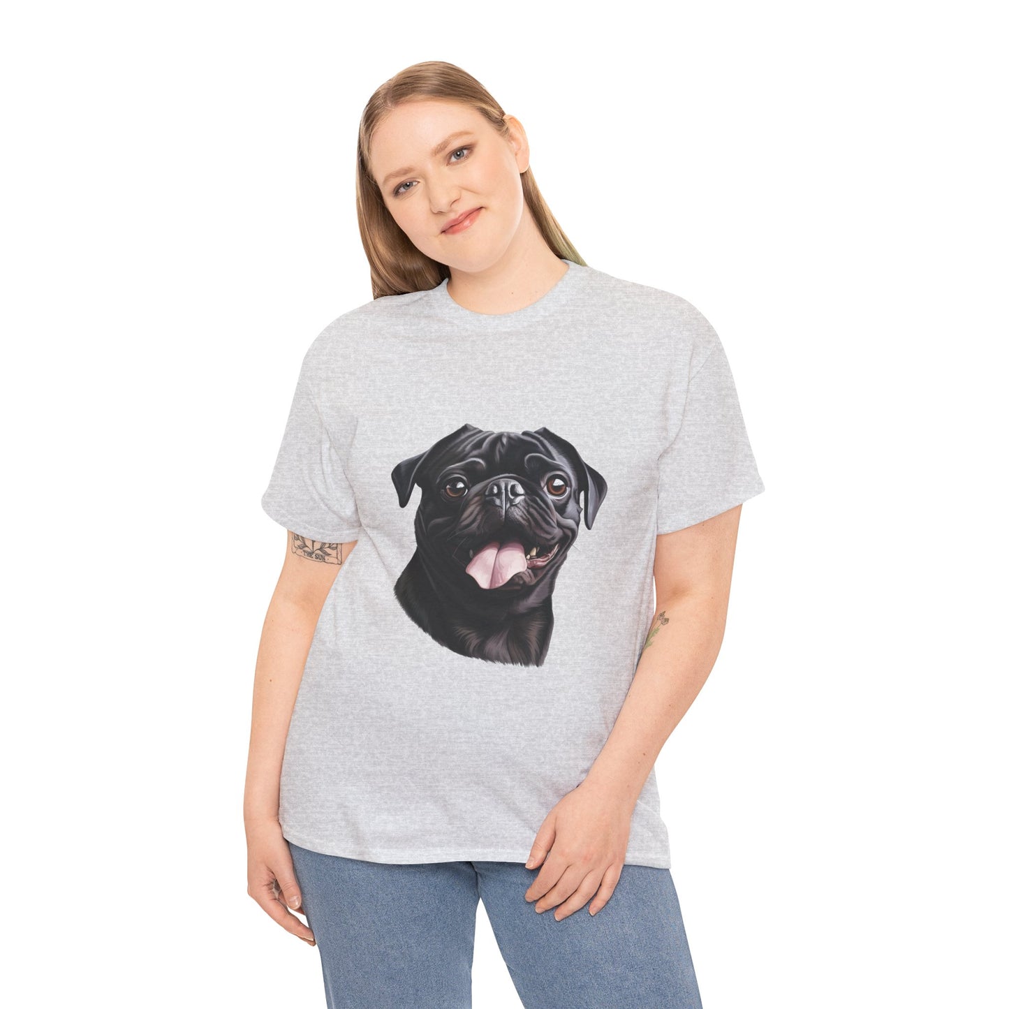 Dog Lover Unisex Tee with Vibrant Design - Ideal for Casual Outings and Gifting