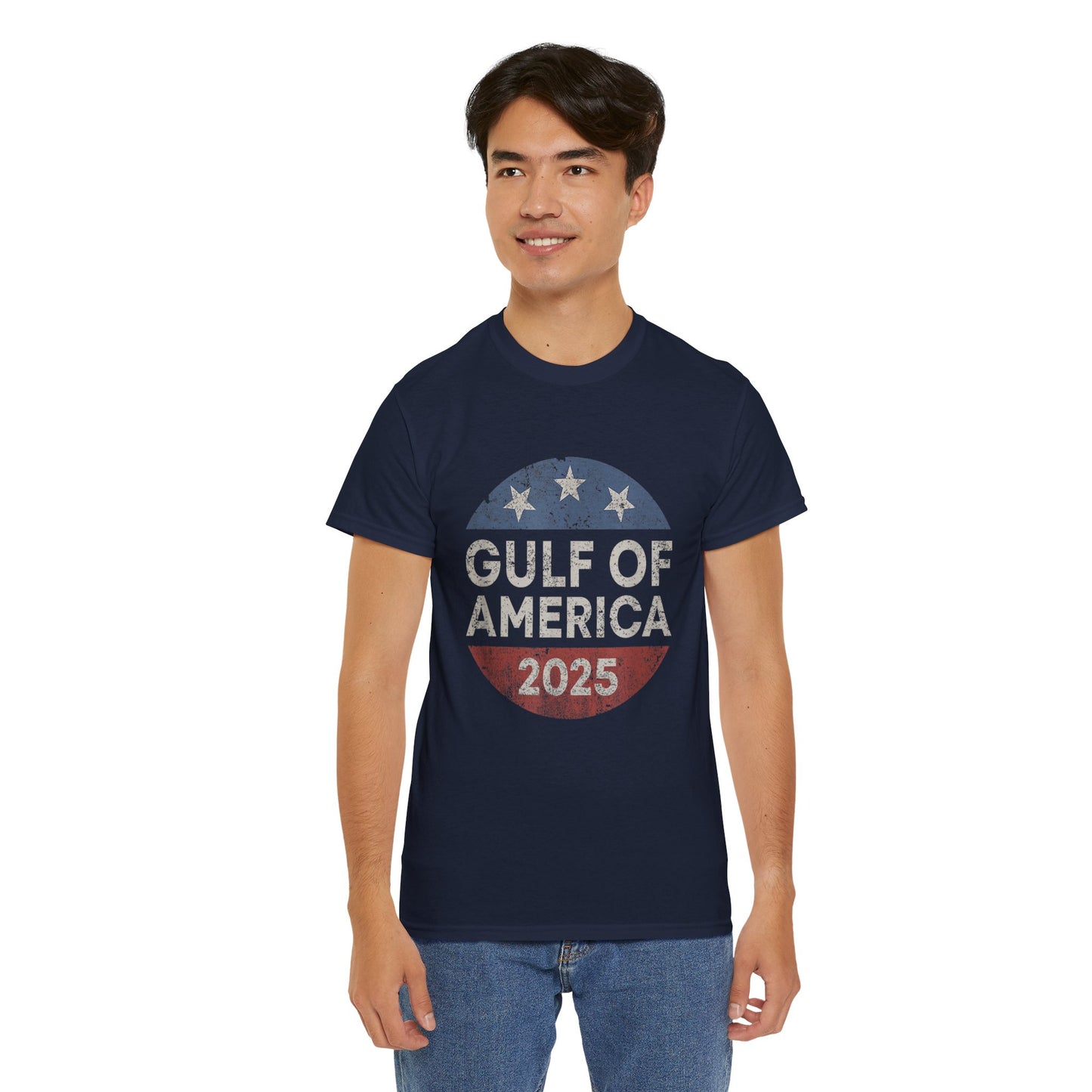 "Gulf of America" Unisex Heavy Cotton Tee - Celebrate American Pride & Everyday Comfort