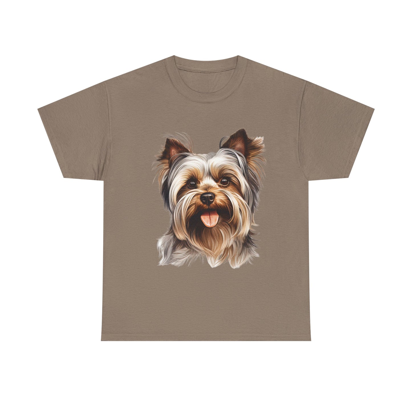 Dog Lover Unisex Tee with Vibrant Design - Ideal for Casual Outings and Gifting Yorkshire Terrier