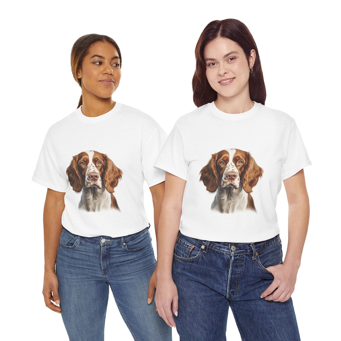 Dog Lover Unisex Tee with Vibrant Design - Ideal for Casual Outings and Gifting