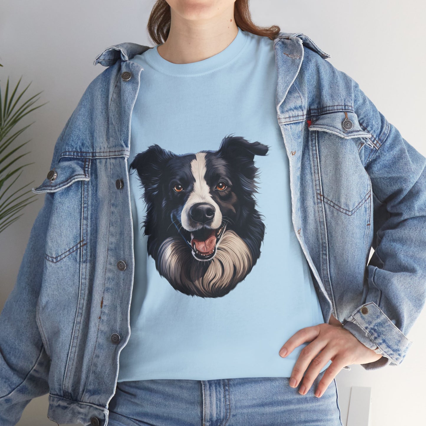 Dog Lover Unisex Tee with Vibrant Design - Ideal for Casual Outings and Gifting