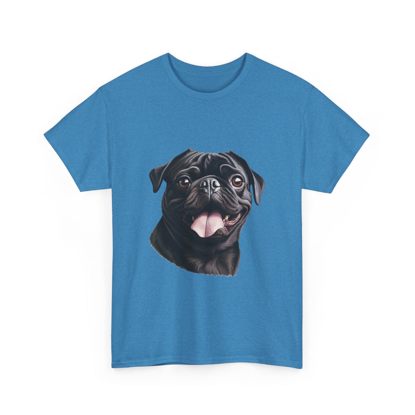 Dog Lover Unisex Tee with Vibrant Design - Ideal for Casual Outings and Gifting