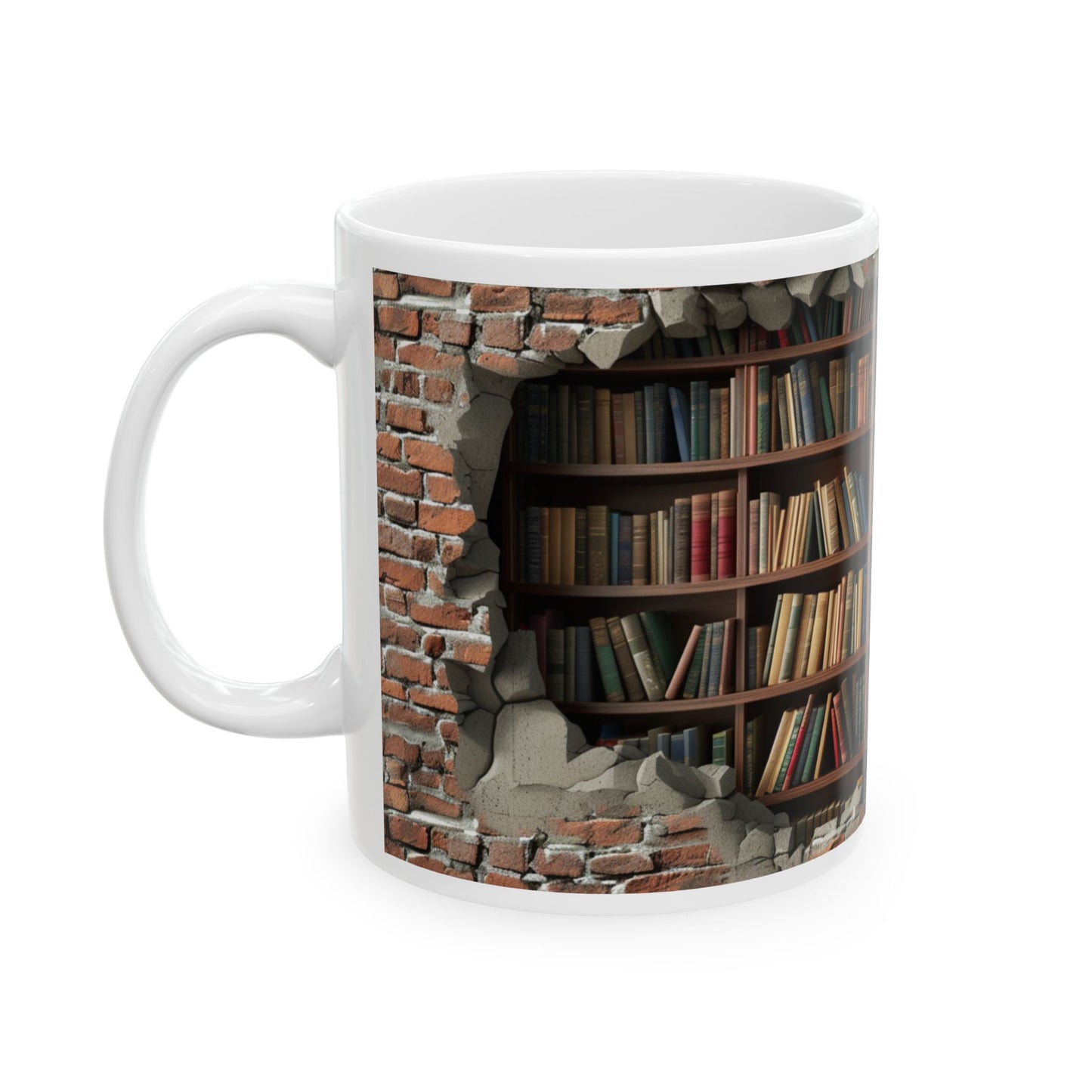 Bookshelf Mug
