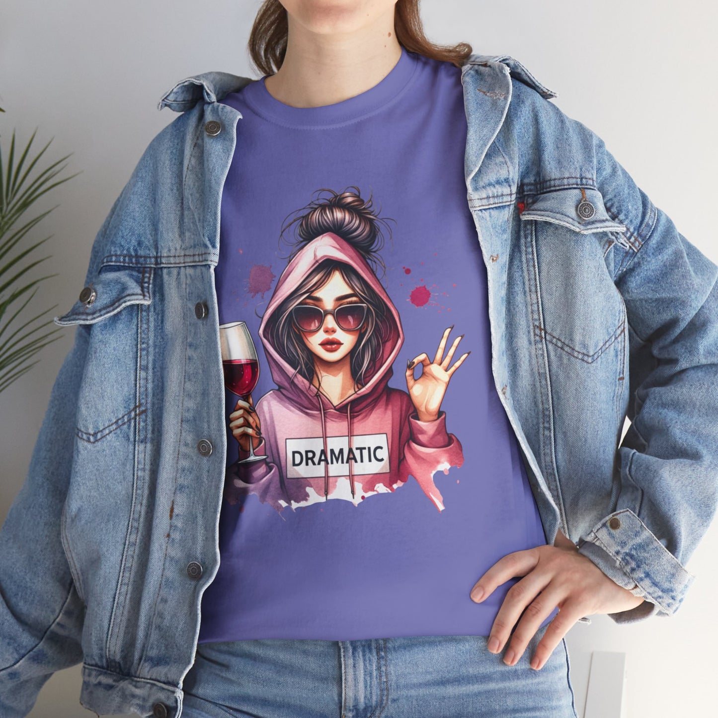 Dramatic Wine Lover Tee