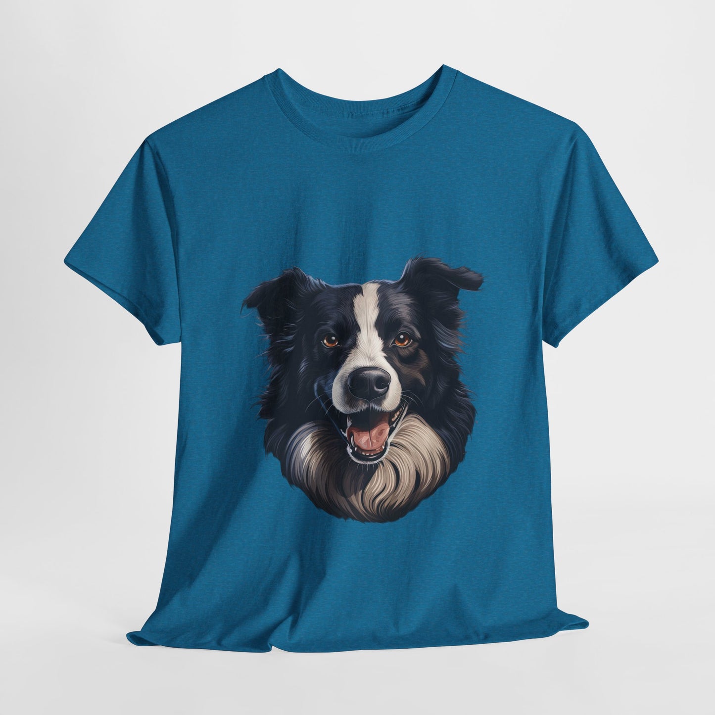 Dog Lover Unisex Tee with Vibrant Design - Ideal for Casual Outings and Gifting