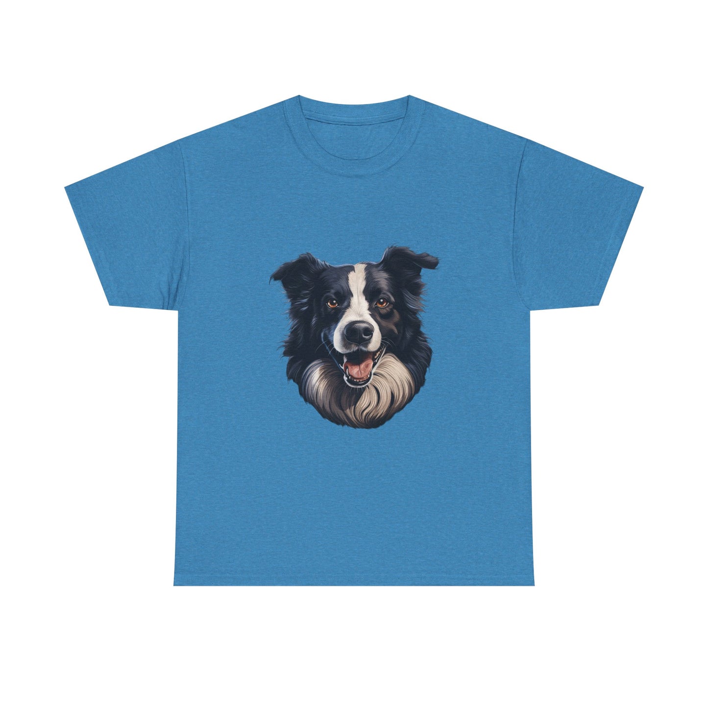 Dog Lover Unisex Tee with Vibrant Design - Ideal for Casual Outings and Gifting