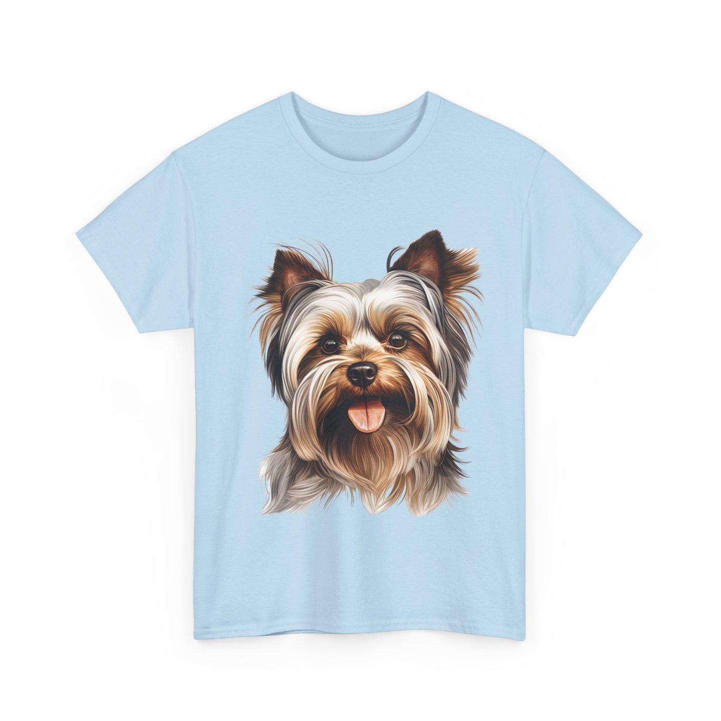 Dog Lover Unisex Tee with Vibrant Design - Ideal for Casual Outings and Gifting Yorkshire Terrier